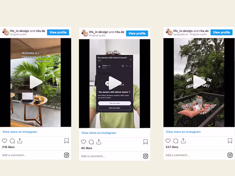 Cover image for Digital Nomad Life | Content Creation for Contra