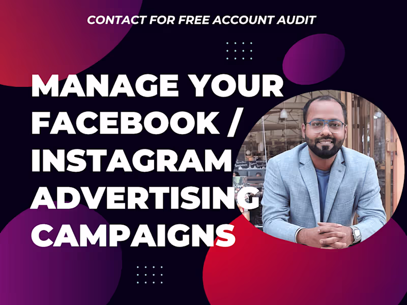 Cover image for Our agency will run Facebook ads, Instagram ads remarketing ads