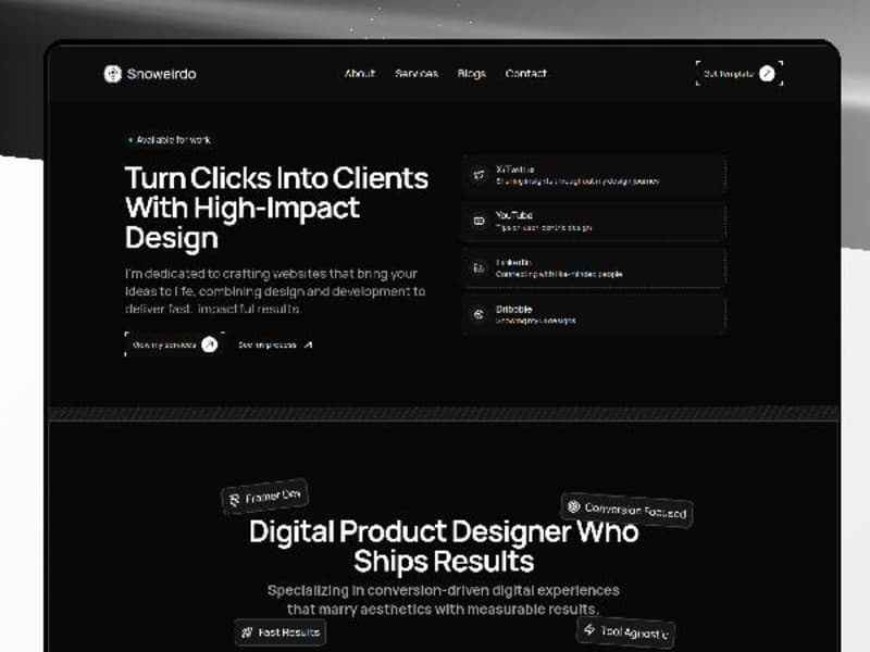 Cover image for Framer Landing Page Development
