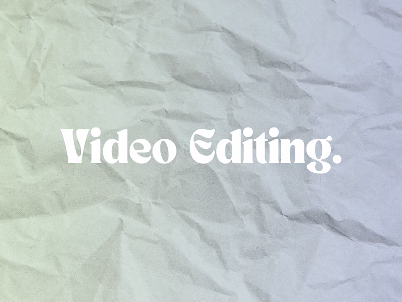 Cover image for Video Content Development