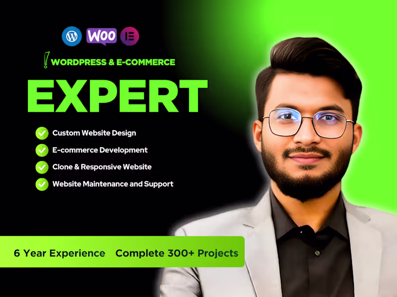 Cover image for I Will Design Or Redesign A Professional Wordpress Website