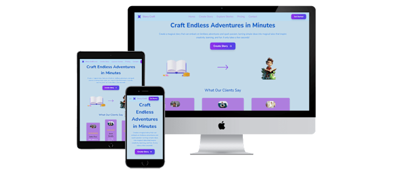 Cover image for Full Stack AI SaaS Full Responsive for baby story