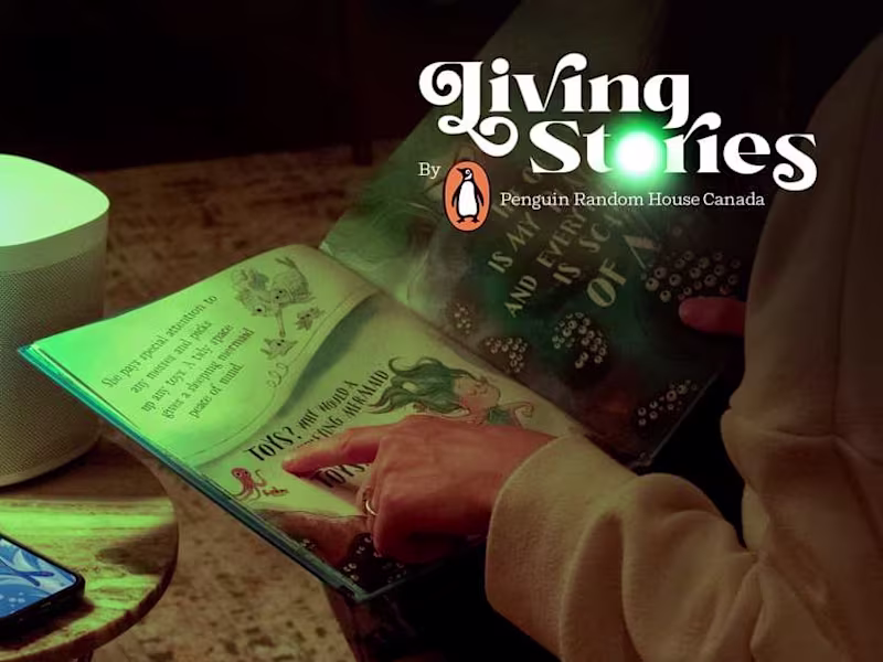 Cover image for Living Stories by Penguin Random House Canada