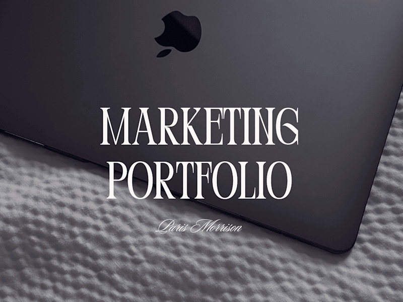 Cover image for SMM Marketing Portfolio