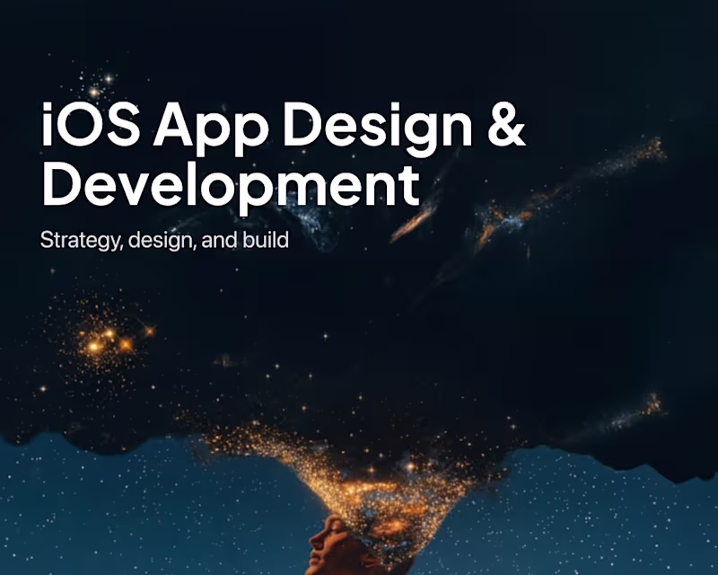 Cover image for iOS App Design & Development