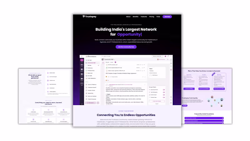 Cover image for I designed and developed a modern, responsive, and high-conv...