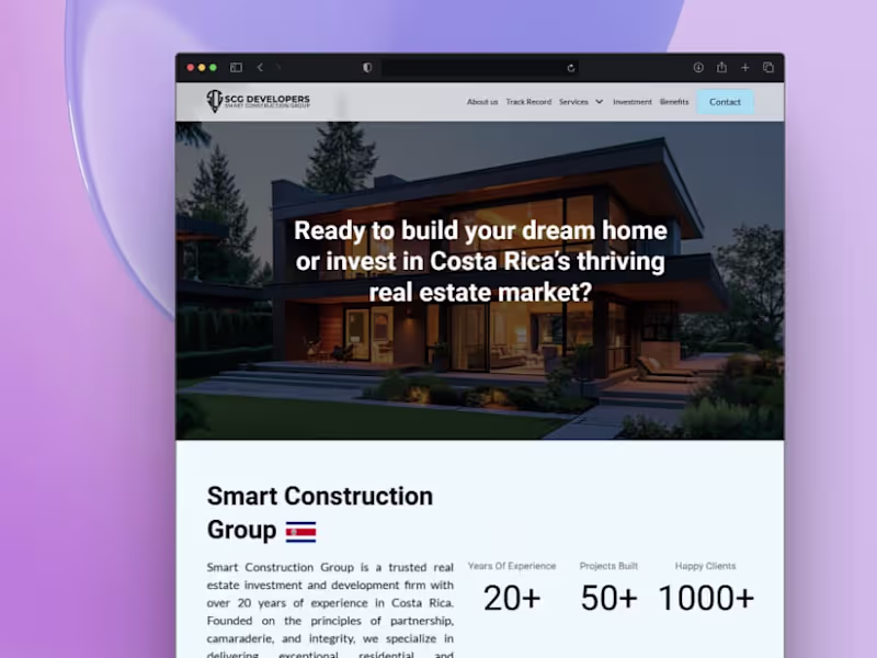 Cover image for SCG Developers Framer Website