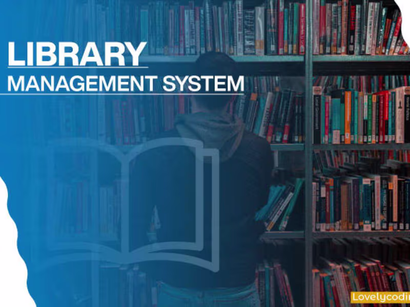 Cover image for Created Library Management System