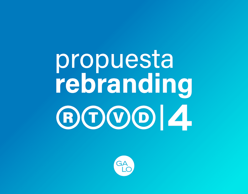 Cover image for Rebranding RTVD Canal 4 :: Behance