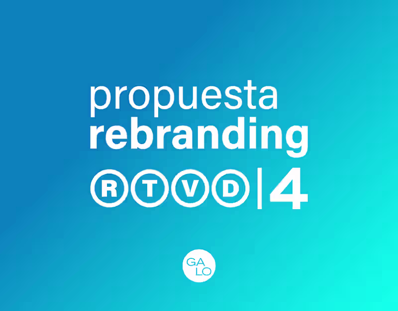 Cover image for Rebranding RTVD Canal 4 :: Behance