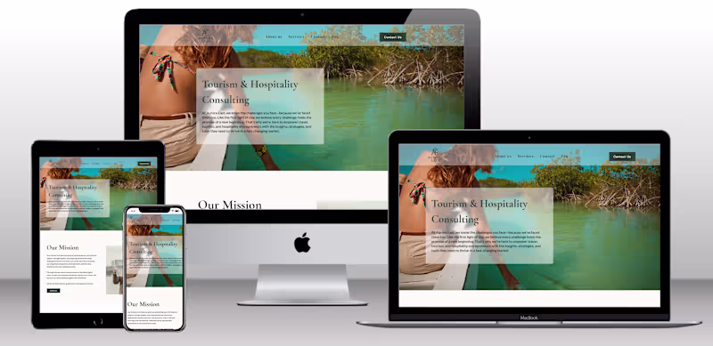 Cover image for Tourist Consulting Website