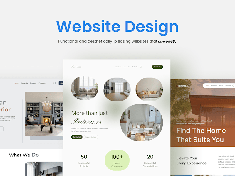 Cover image for Website (UI/UX) Design