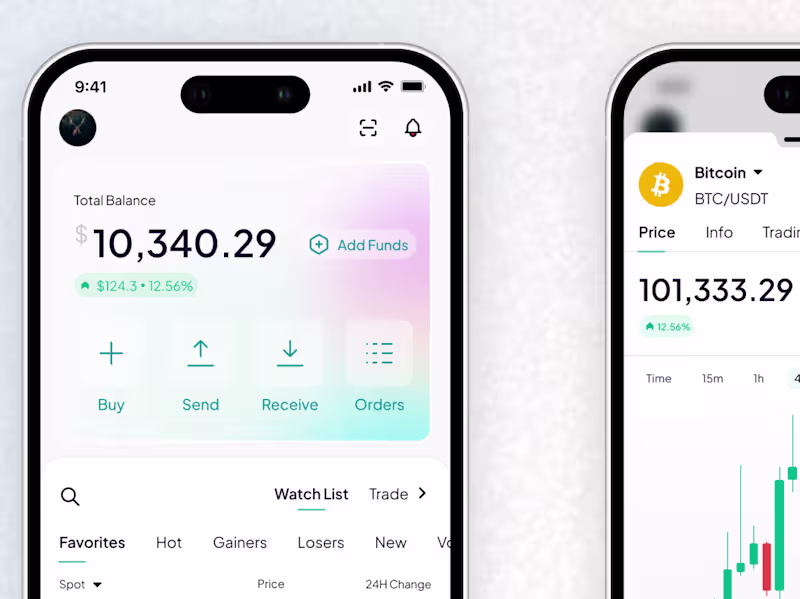 Cover image for Crypto Exchange Exploration - Home Page