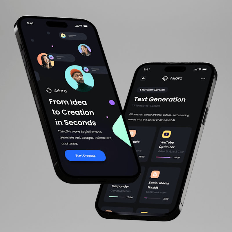 Cover image for Ailora All-in-One AI Mobile Applicaiton