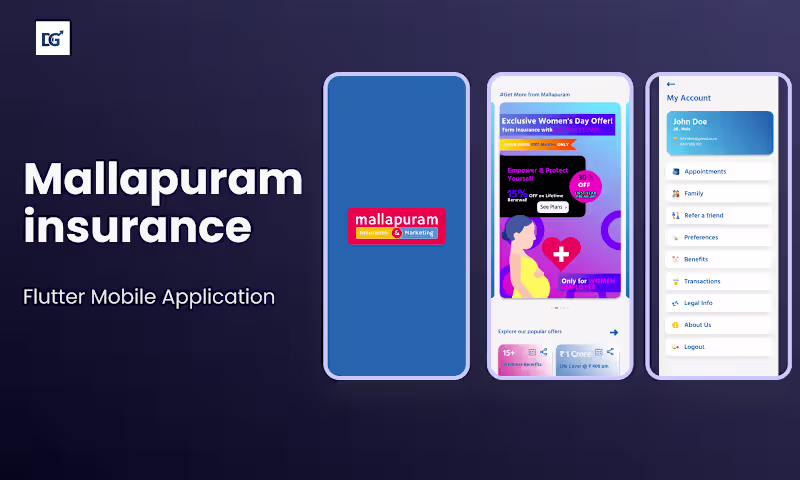 Cover image for Mobile application for Insurance client