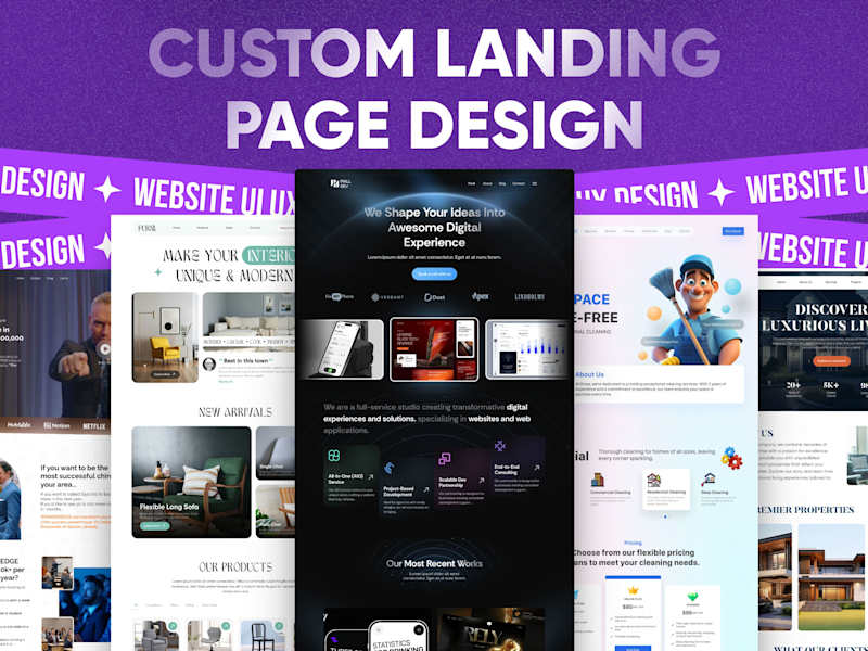 Cover image for Custom Figma Landing Page Design