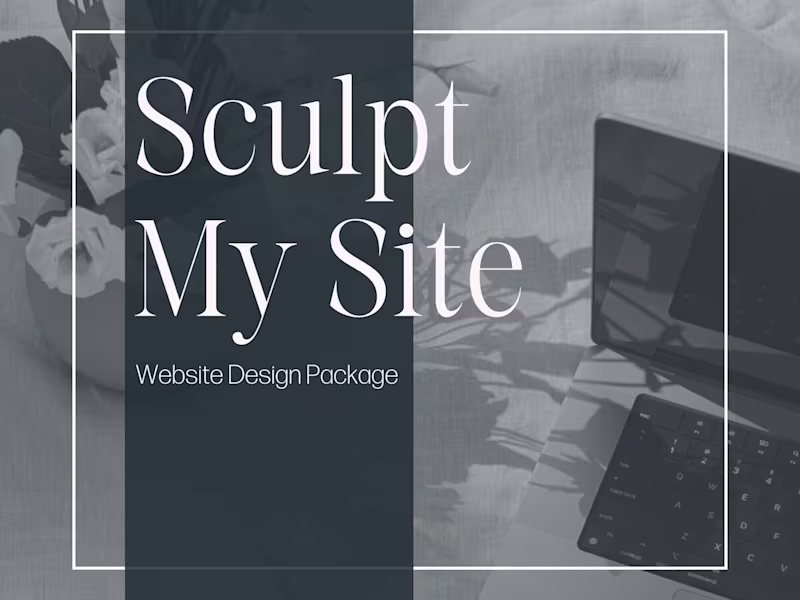 Cover image for Sculpt My Site