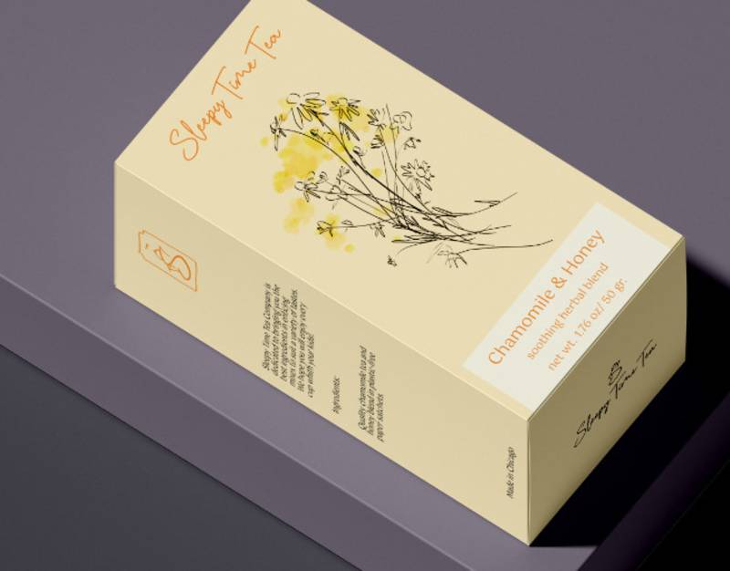 Cover image for Sleepy Time Tea, brand identity
