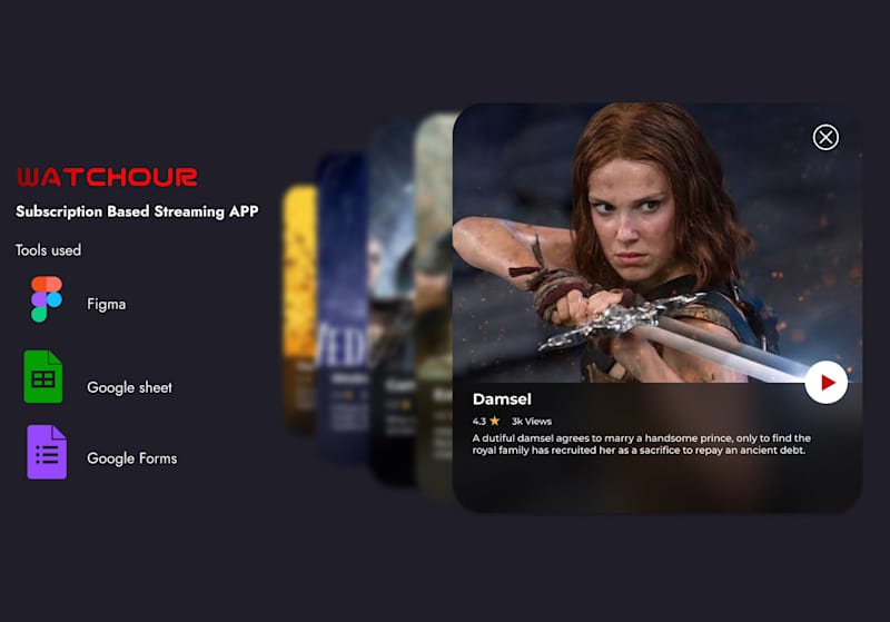 Cover image for Subscription Based Streaming App :: Behance
