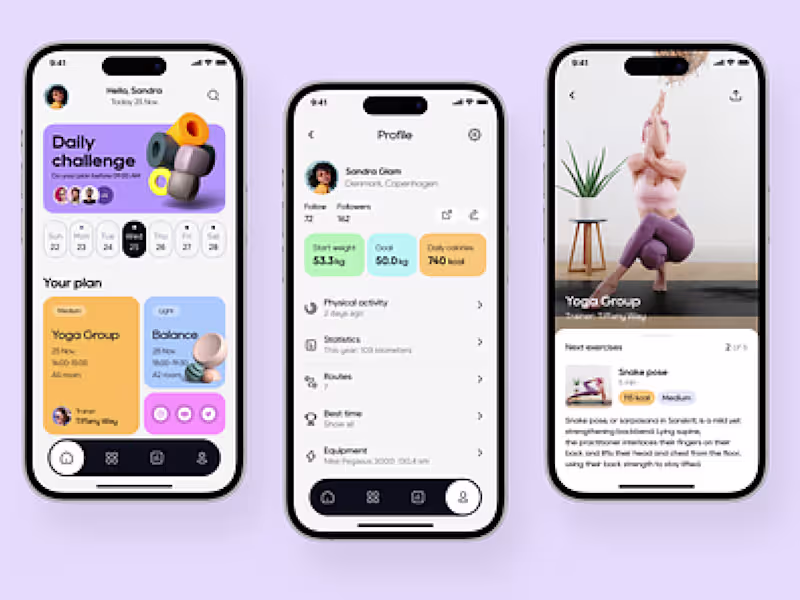 Cover image for Unique Mobile App Design