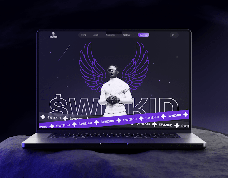 Cover image for $WIZKID - Memecoin Landing Page/Website