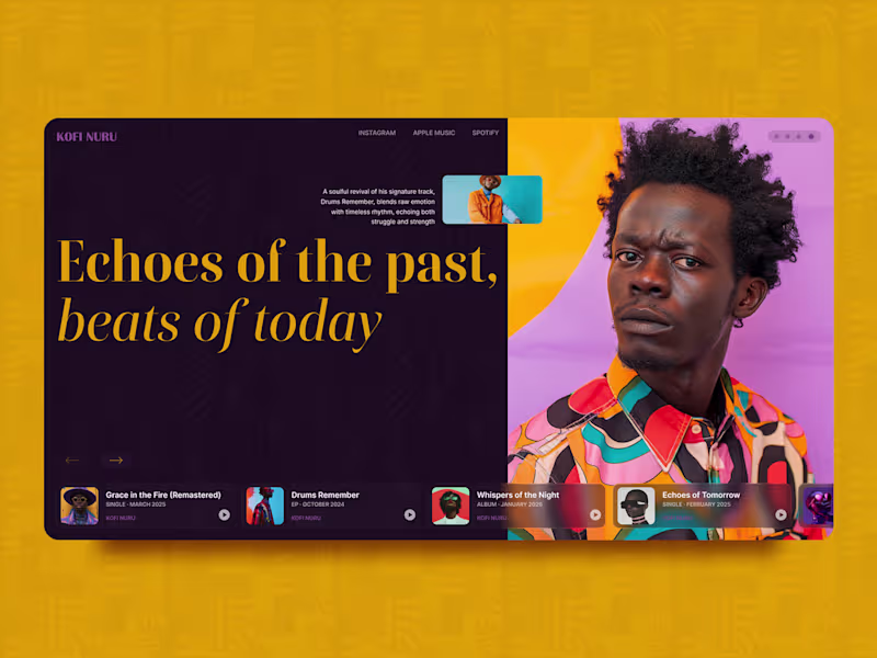 Cover image for Kofi Nuru Music