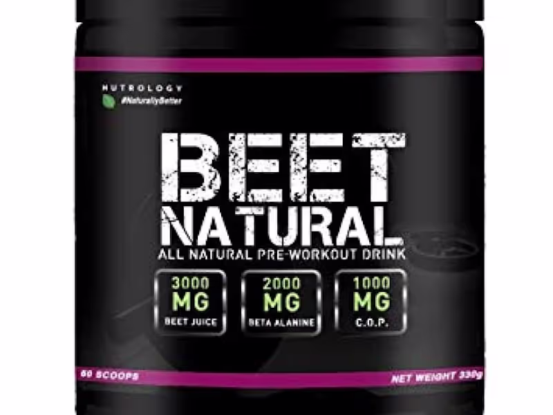 Cover image for Nutrology BEET NATURAL Pre-Workout 