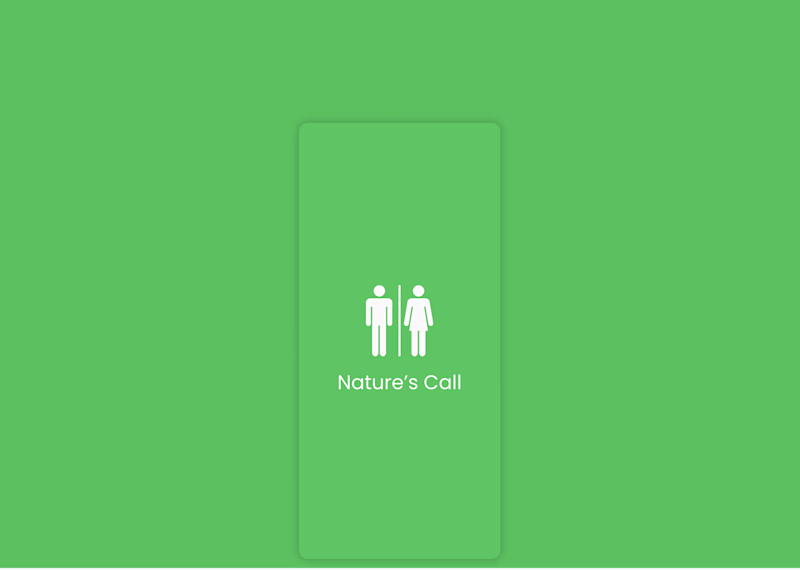Cover image for Nature's Call - UI/UX Case Study on Behance