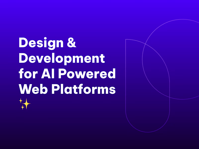 Cover image for MVP Custom Design & Development 8 Weeks