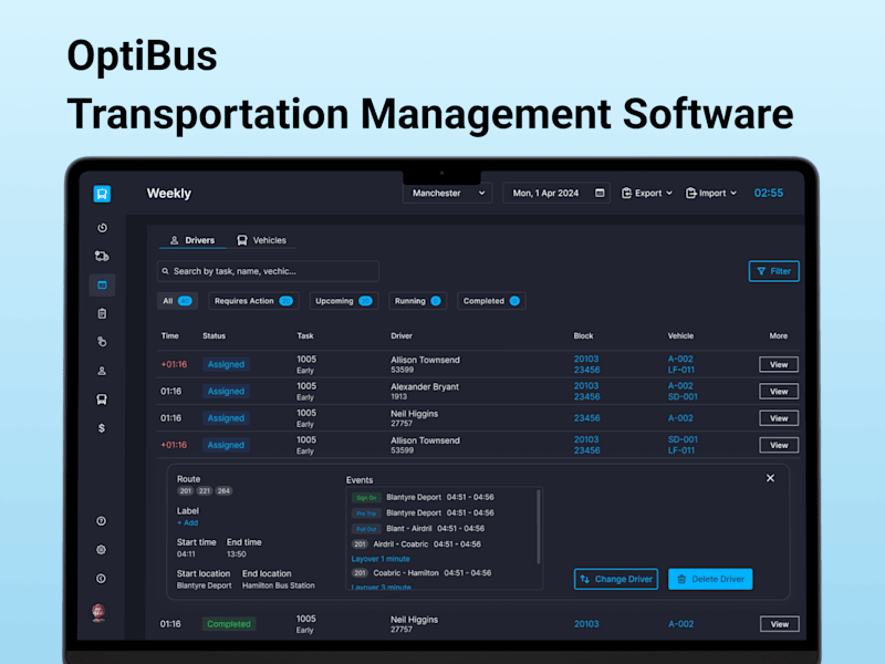 Cover image for Transportation Management Web App Development