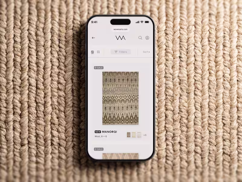 Cover image for Wovenarts Redesign