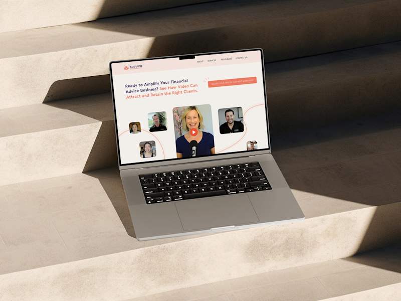 Cover image for Web Design & Development for Advisor Video Marketing