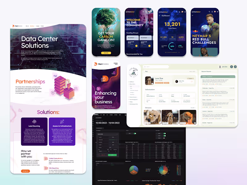 Cover image for App, Website, Landing Page Design & Coding