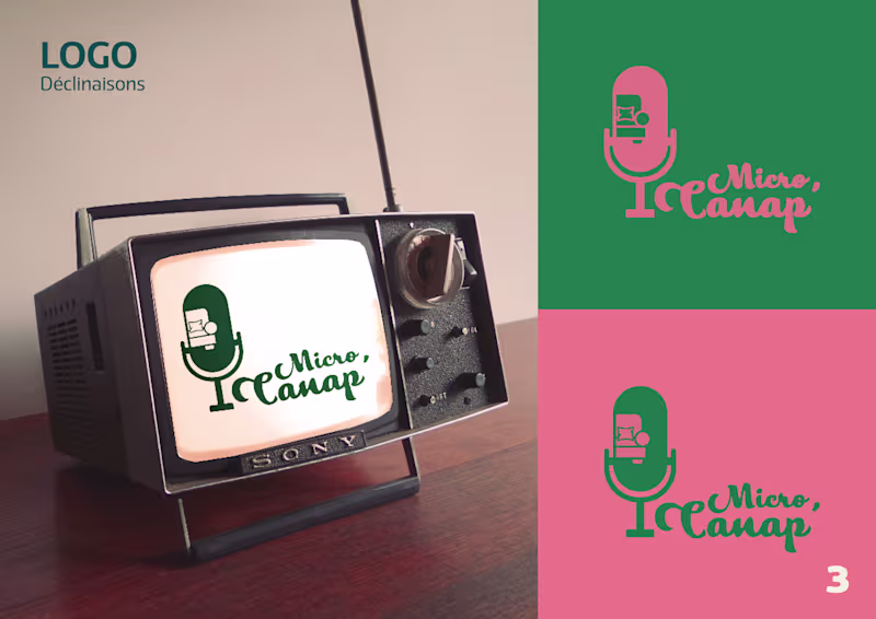 Cover image for Micro Canap' - Brand Identity Design