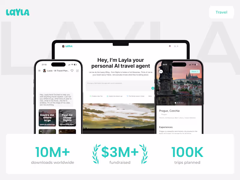 Cover image for $3M Fundraised - AI Travel