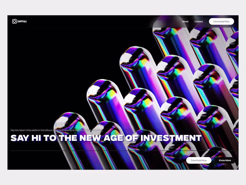 Cover image for Capitall | SME Lending Platform Website | Framer