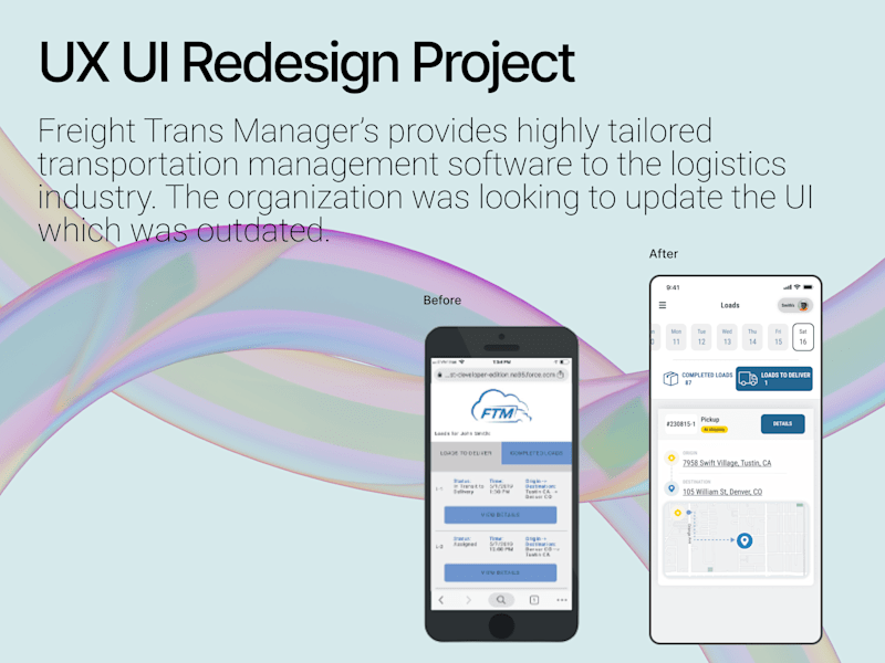 Cover image for Redesign Project UI and UX