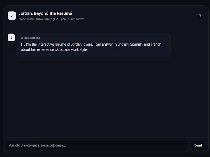 Cover image for AI Resume Chatbot