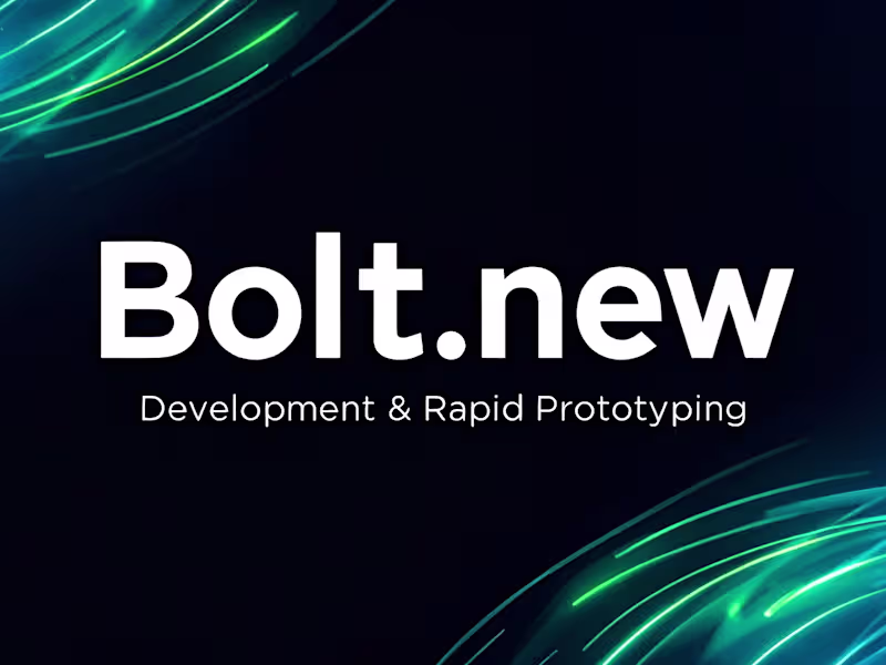 Cover image for Rapid Bolt.new Builds for Websites, Apps & Micro-SaaS