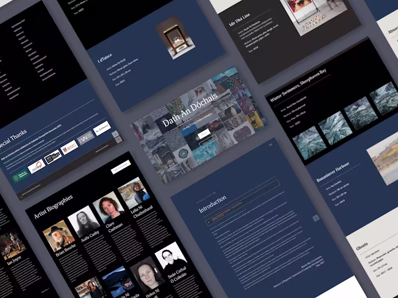 Cover image for Squarespace Multipage Website