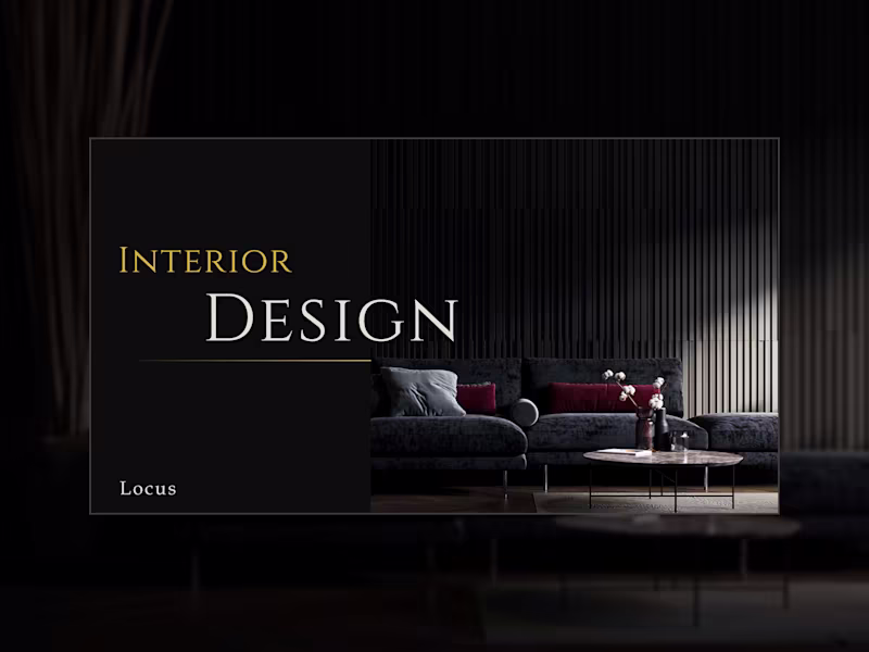 Cover image for Locus / Interior Design Agency 