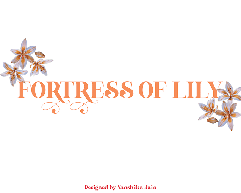 Cover image for Fortress of Lily: A Print Design Project :: Behance