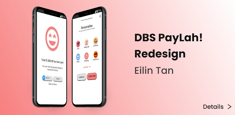 Cover image for Redesign - DBS PayLah! 