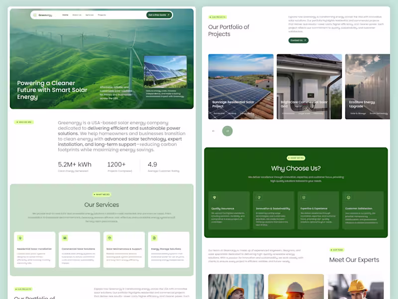 Cover image for Greenargy – Renewable Energy &