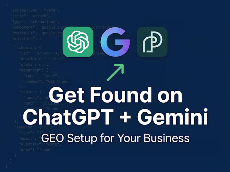 Cover image for GEO and AI Visibility Setup