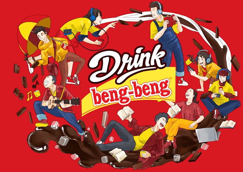 Cover image for Drink Beng-Beng | Campaign Merchandise Illustration
