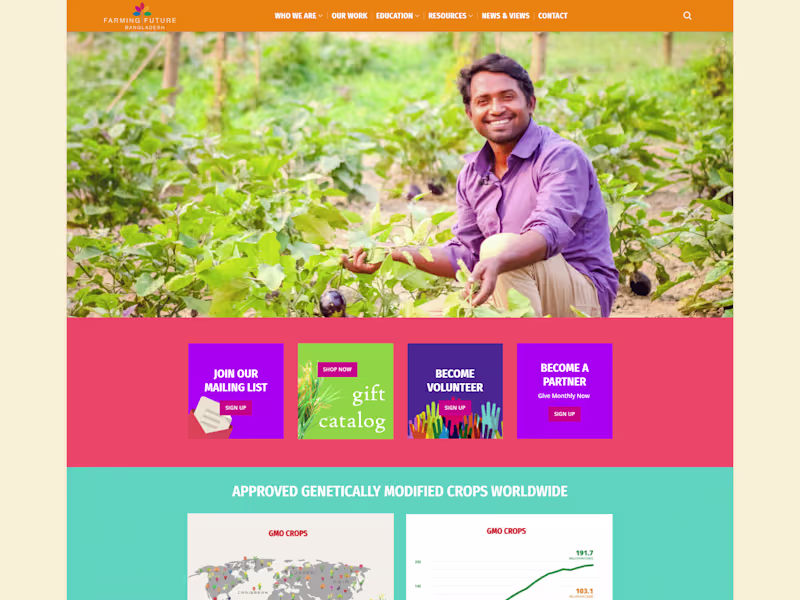 Cover image for WordPress Website Development for a Non-Profit Organization