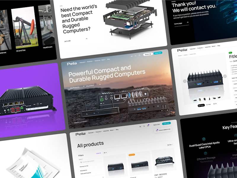 Cover image for Peila - Ecommerce development for a technology company
