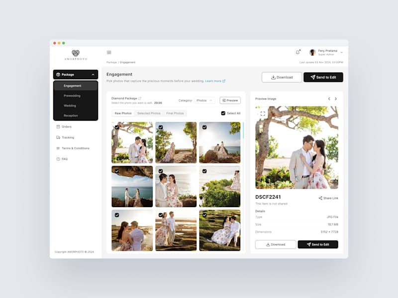 Cover image for Amor Photoworks