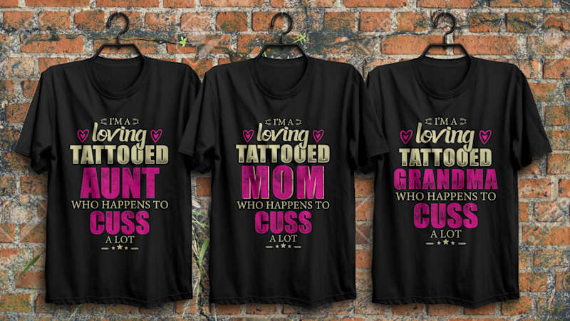 Cover image for Typography T-Shirt Design on Behance